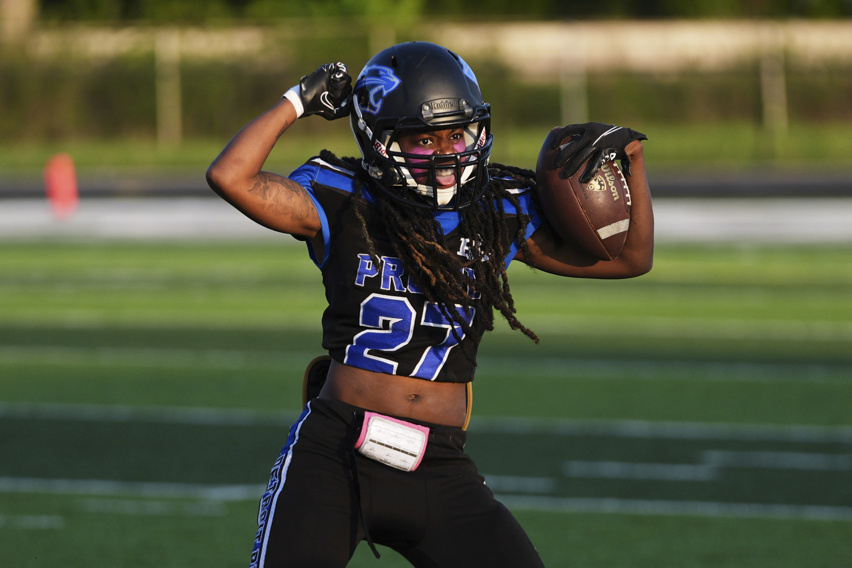 Prowl player celebrating